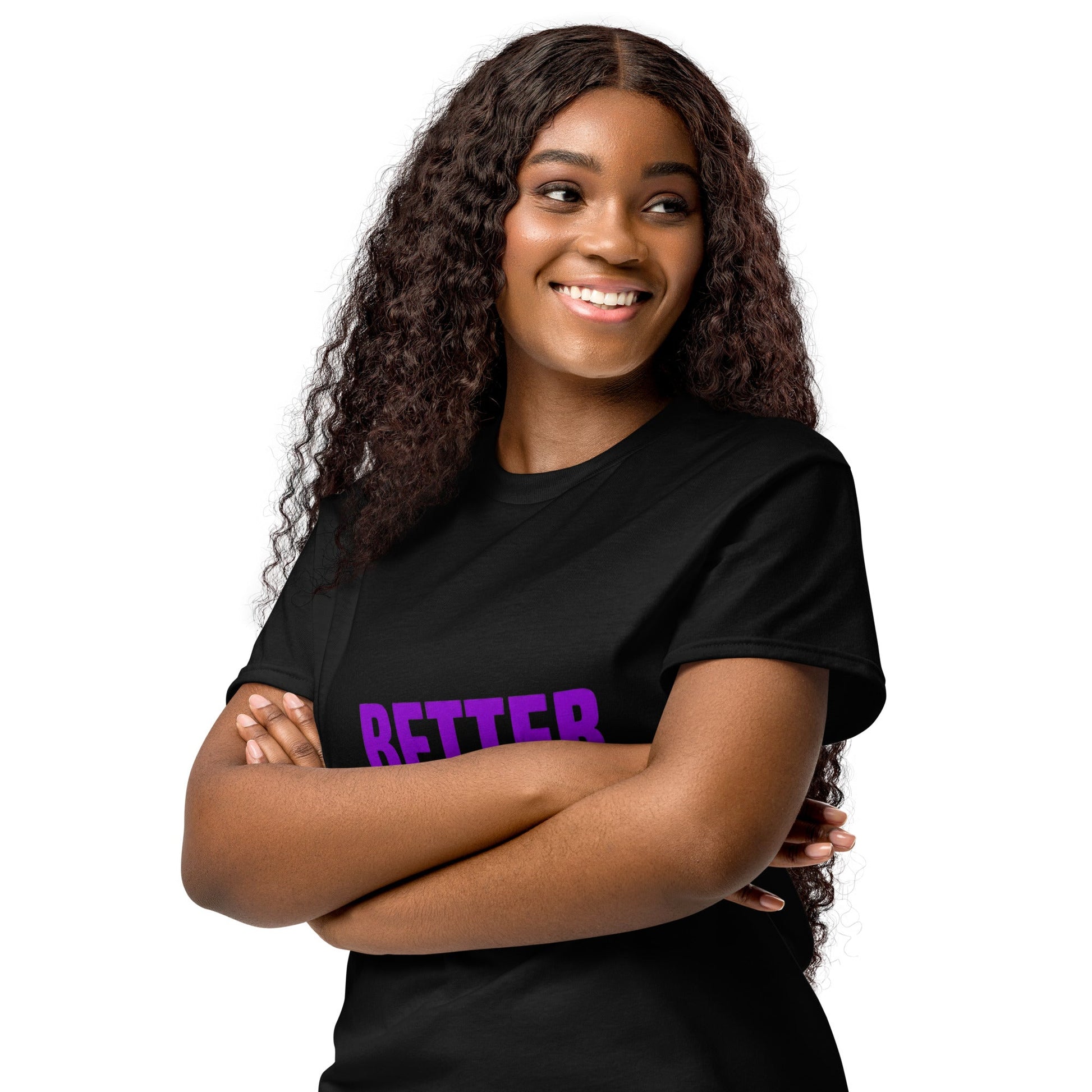 Better With Him — Unisex Classic T-Shirt (Black) - Truth Forge Apparel