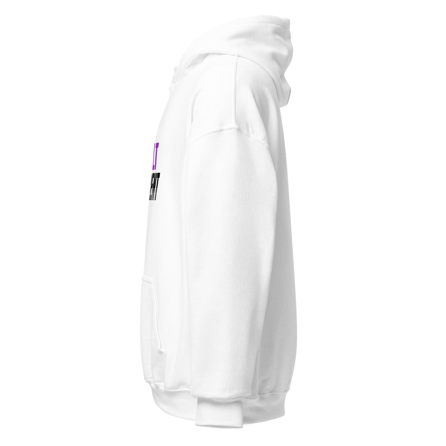 Built Different – White Essential Hoodie - TruthForge Apparel