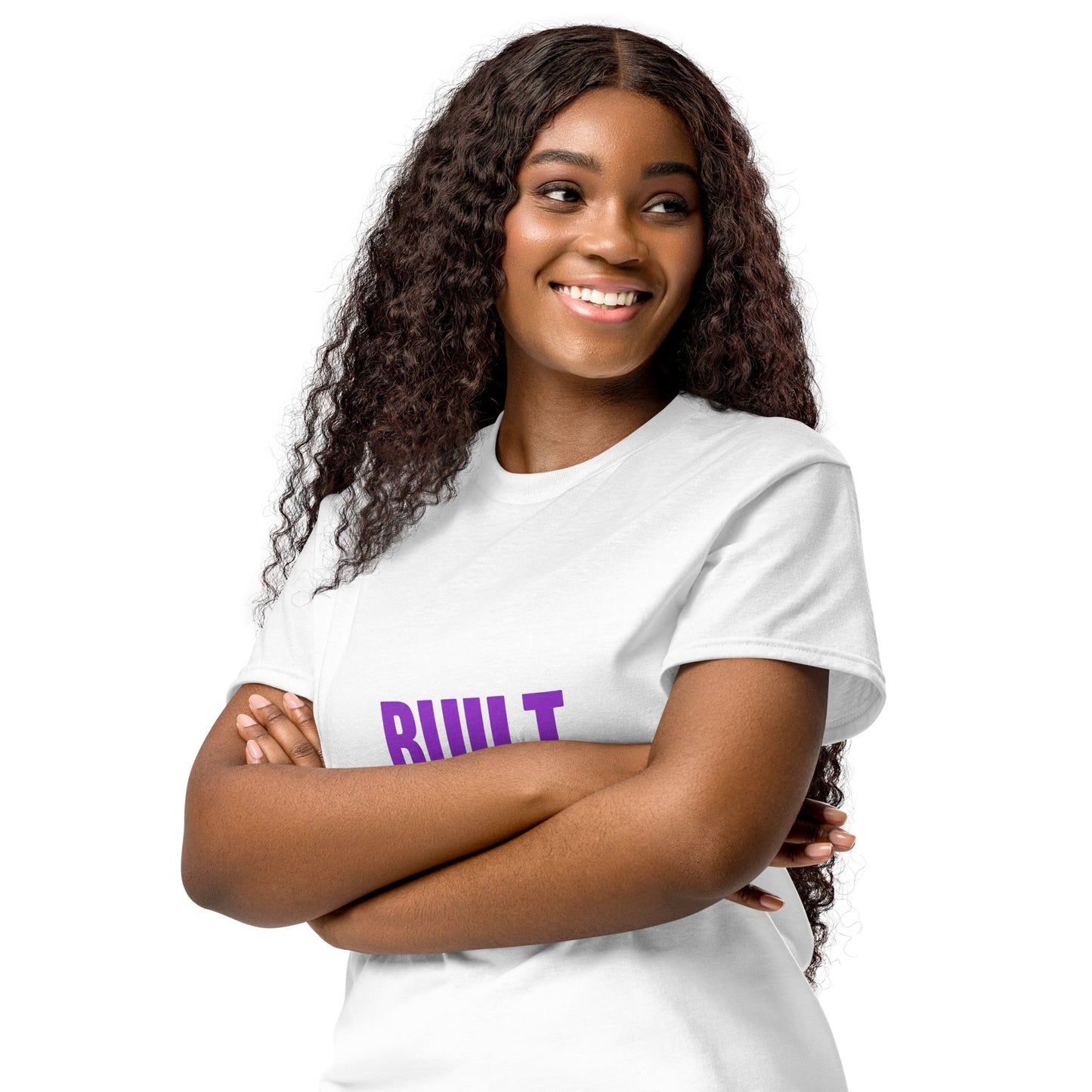 Built Different – White Premium Tee - TruthForge Apparel