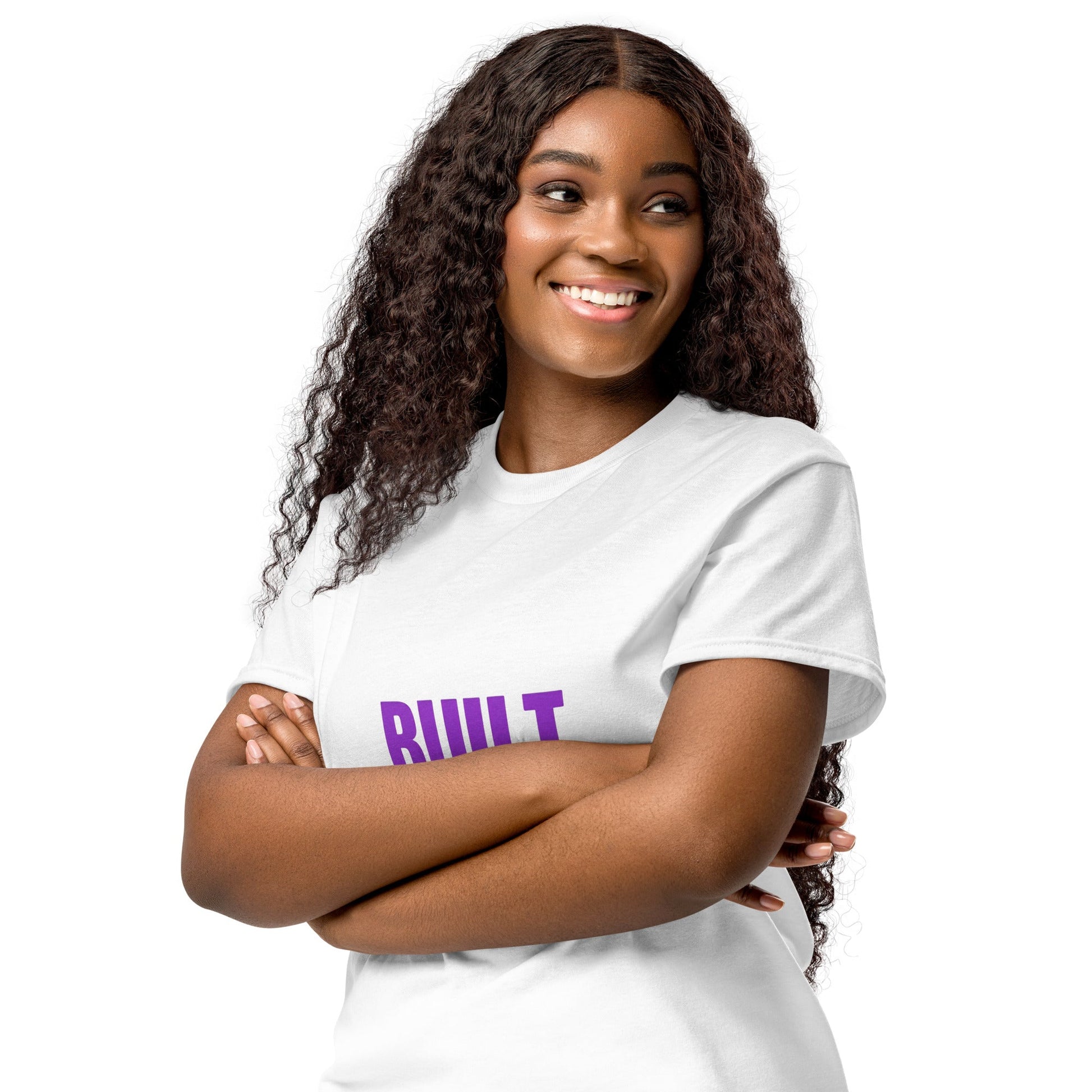 Built Different – White Premium Tee - TruthForge Apparel