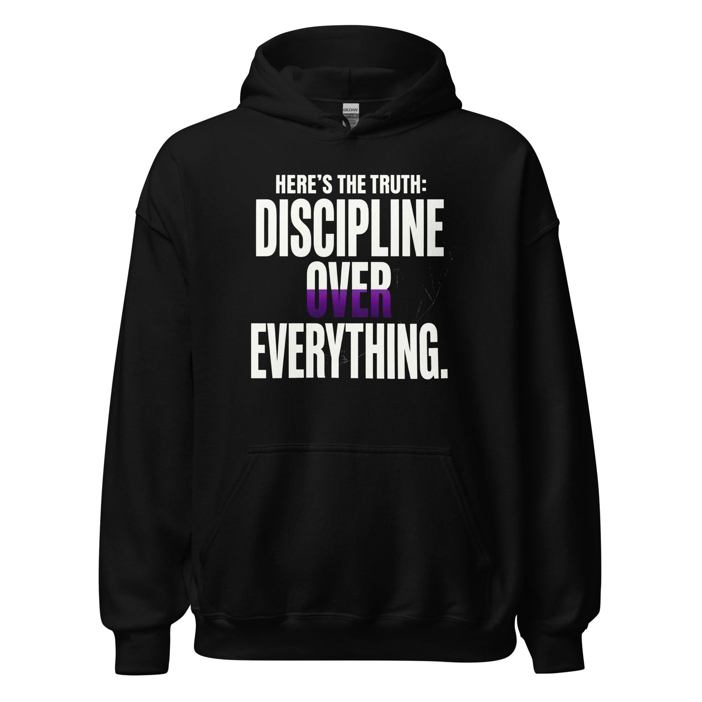 Discipline Over Everything — Unisex Classic Hoodie (Black) - Truth Forge Apparel