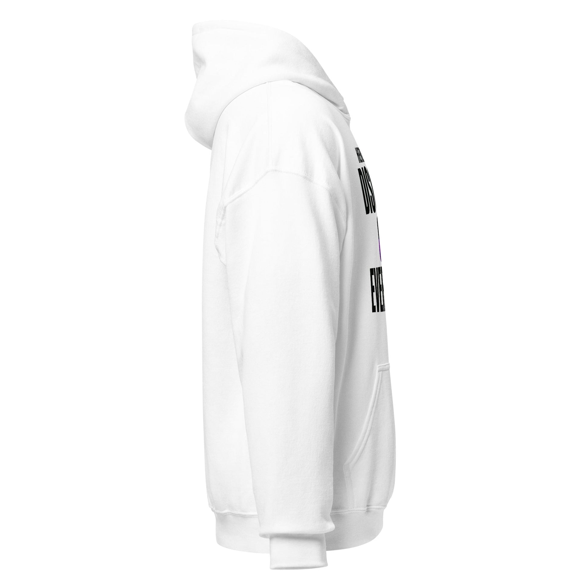 Discipline Over Everything — Unisex Classic Hoodie (White) - Truth Forge Apparel
