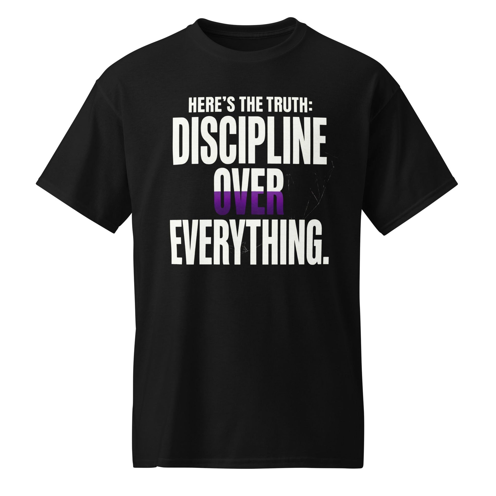 Discipline Over Everything — Unisex Classic T-Shirt (Black) - Truth Forge Apparel