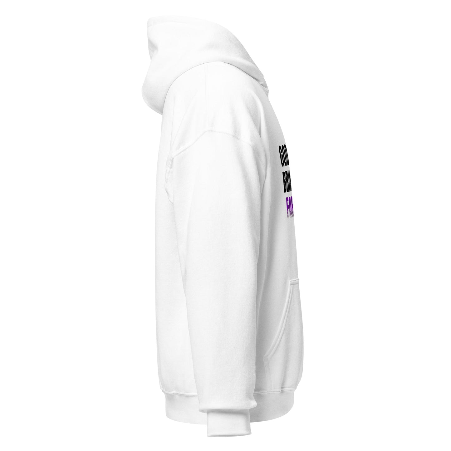 God Did Not Bring Me This Far to Fail – Black Essential Hoodie - TruthForge Apparel