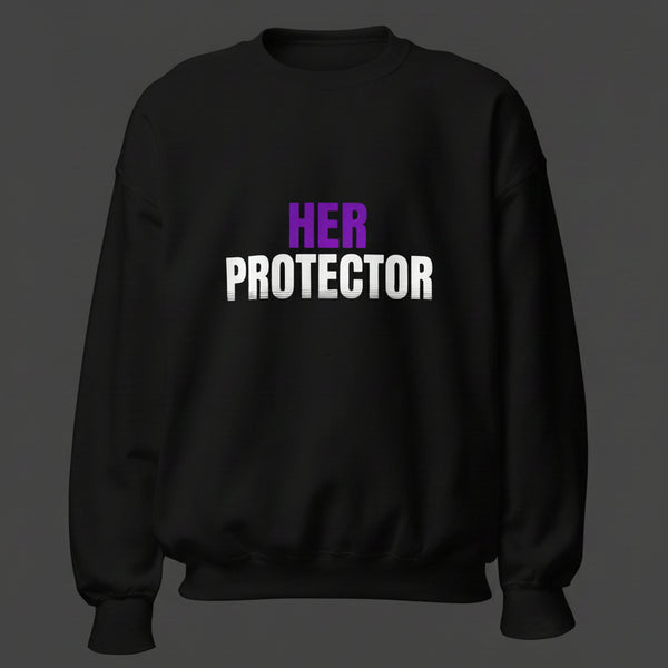 Her Protector – Couple Matching Sweatshirt - TruthForge Apparel