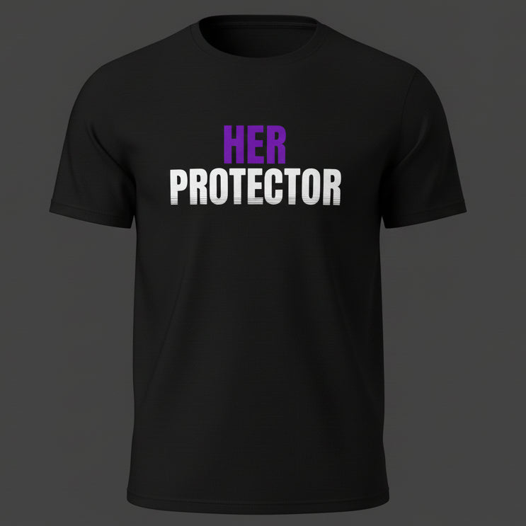 Her Protector – Couple Matching T-Shirt
