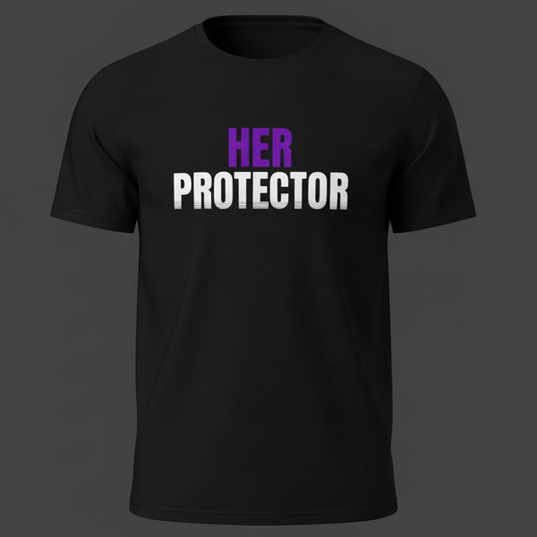 Her Protector – Couple Matching T-Shirt - TruthForge Apparel