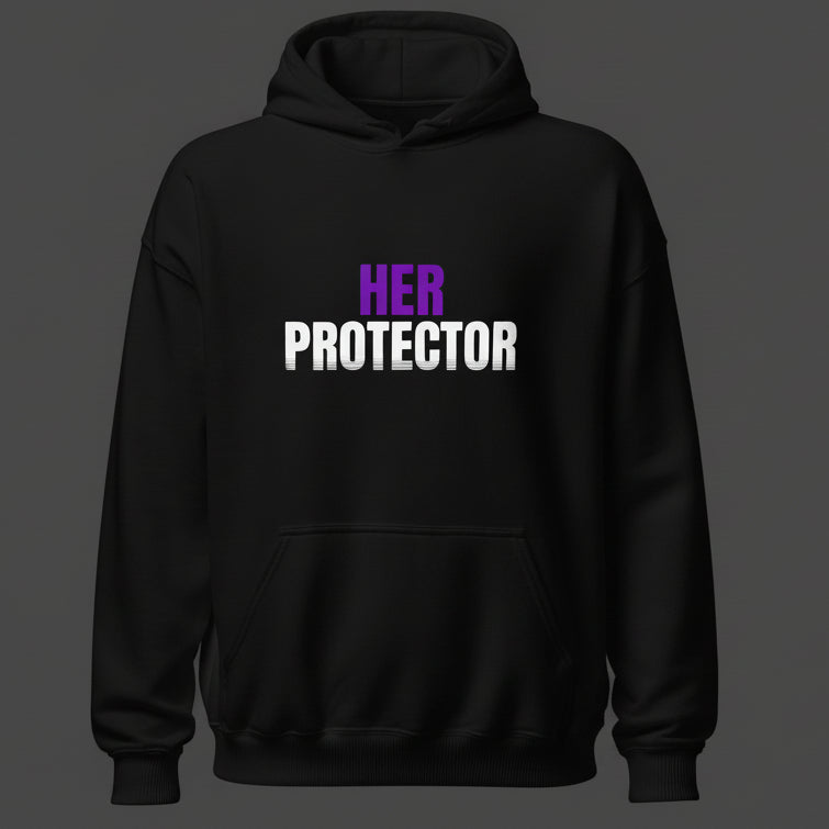 Her Protector – Matching Couple Hoodie