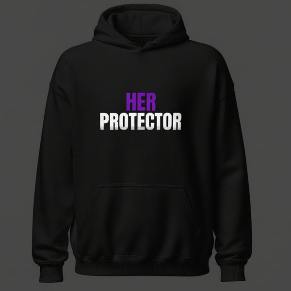 Her Protector – Matching Couple Hoodie - TruthForge Apparel