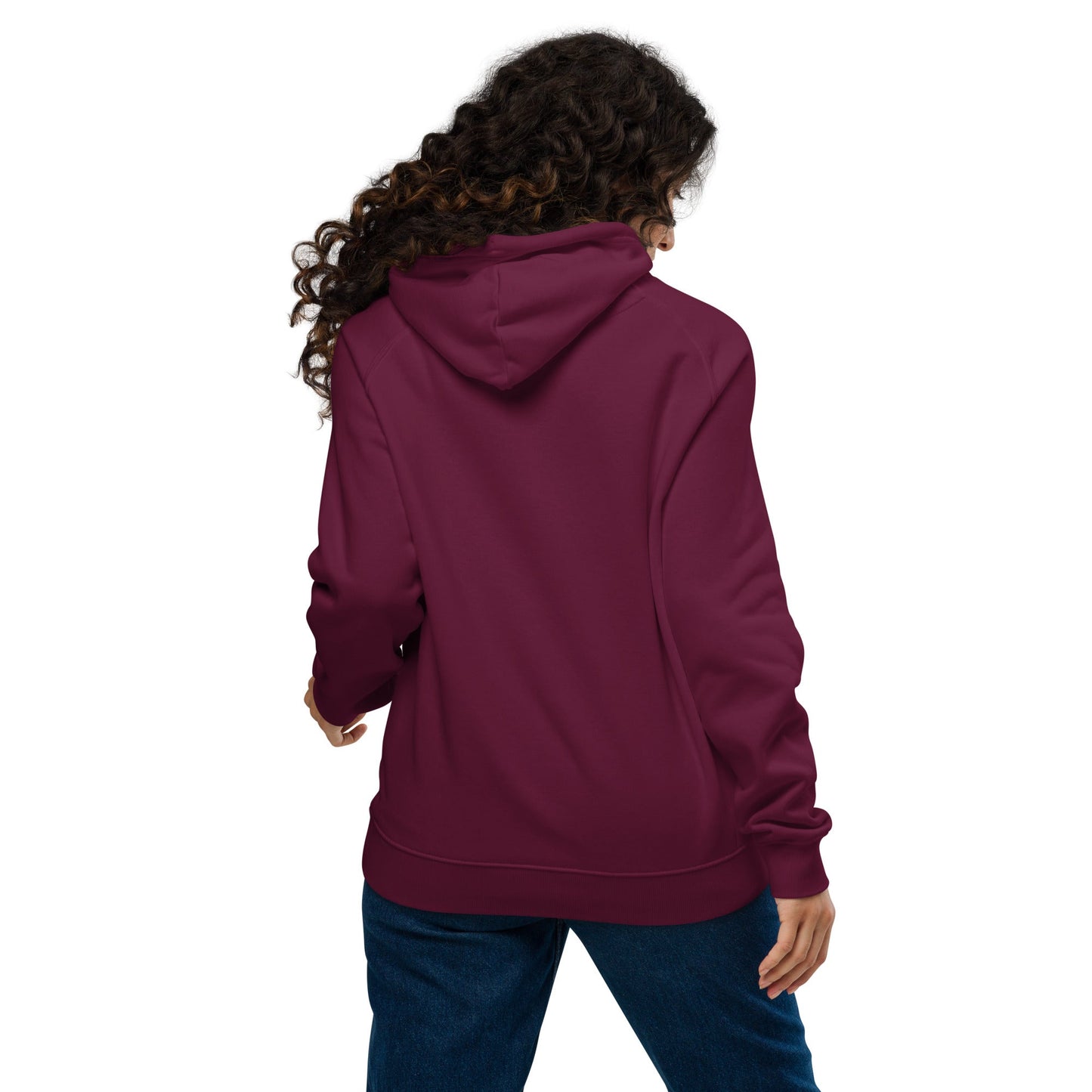 HERE’S THE TRUTH: SHOW UP FOR YOURSELF — Unisex Eco Raglan Hoodie | Mindset Apparel - Truth Forge Apparel