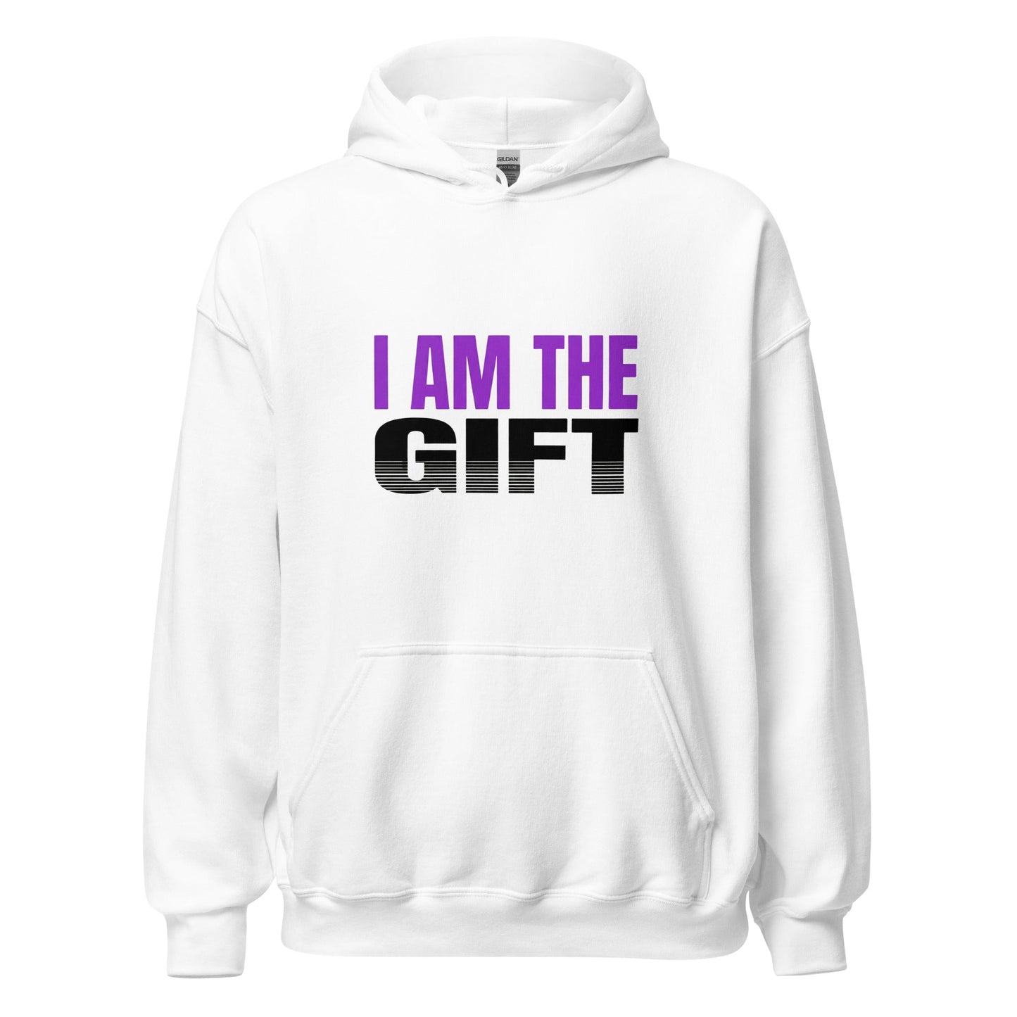 I AM THE GIFT — Unisex Classic Hoodie (White) - Truth Forge Apparel