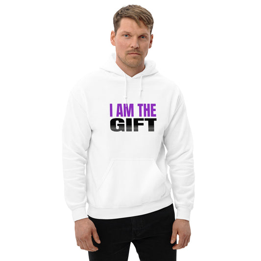 I AM THE GIFT — Unisex Classic Hoodie (White) - Truth Forge Apparel