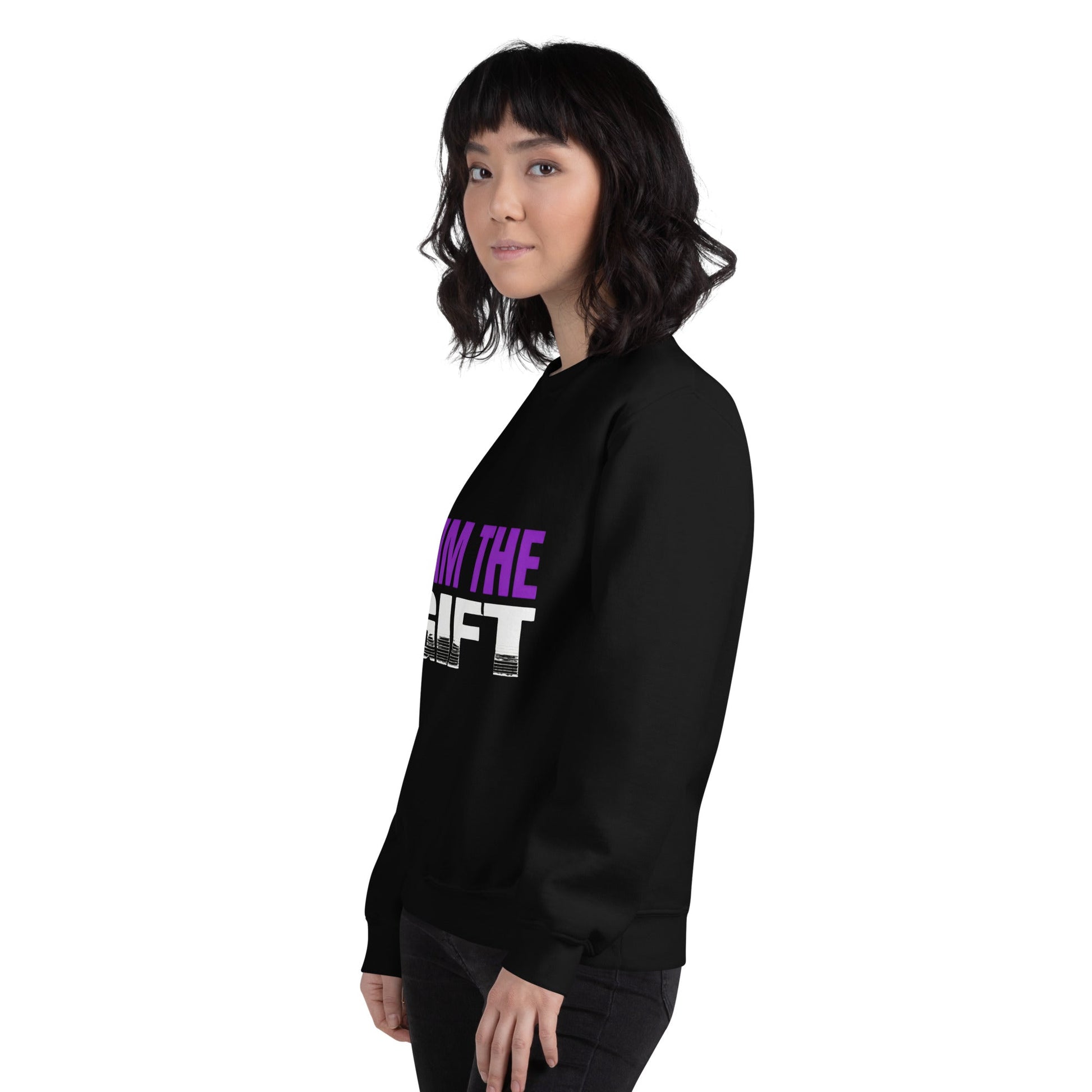 I AM THE GIFT — Unisex Classic Sweatshirt (Black) - Truth Forge Apparel