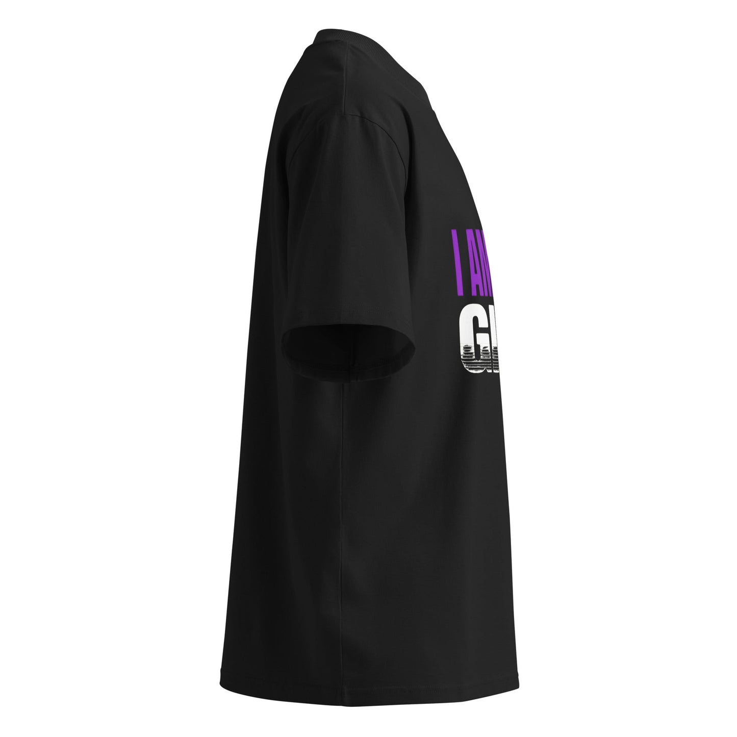 I Am the Gift — Unisex Oversized T-Shirt (Black) - Truth Forge Apparel