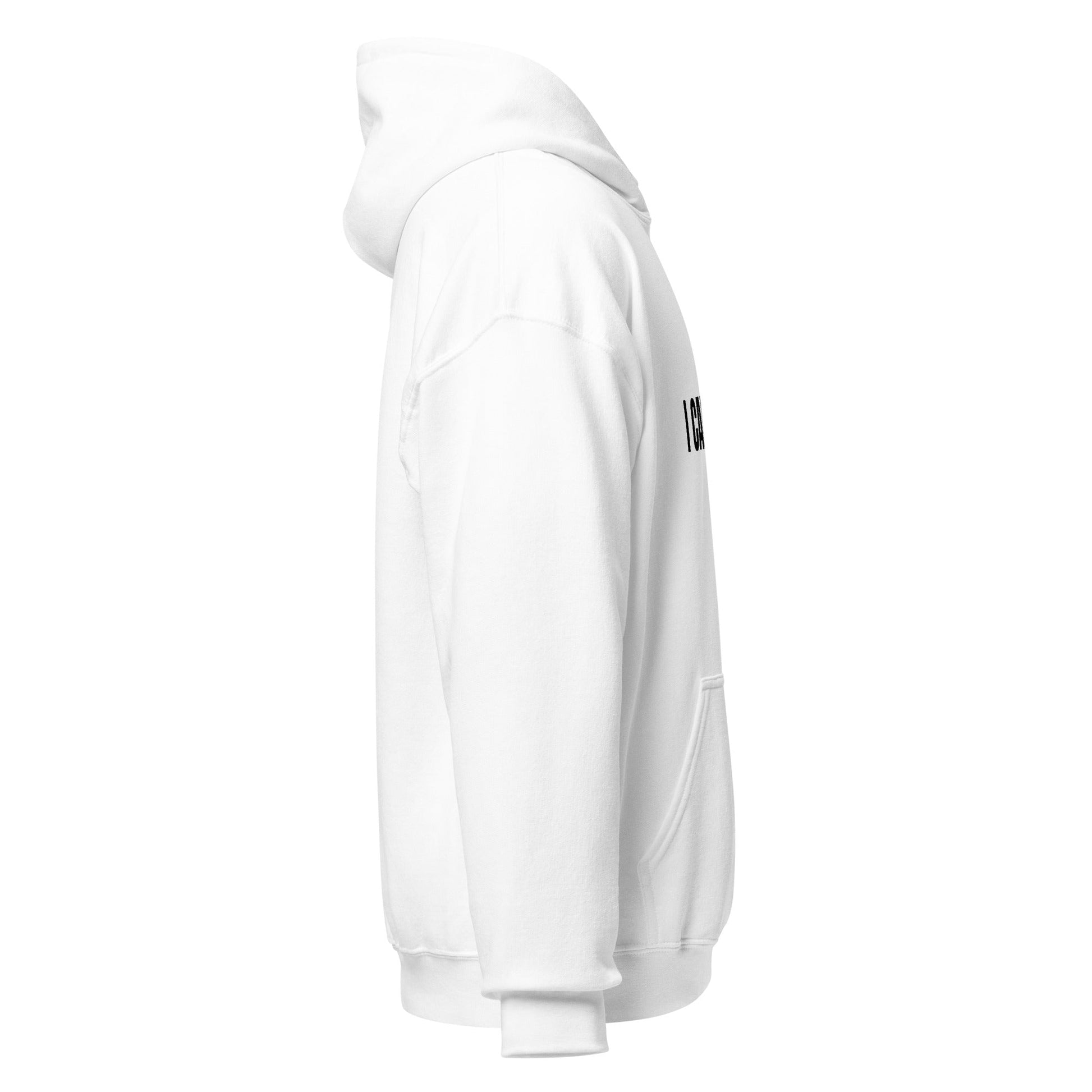 I Cannot Fail – White Essential Hoodie - TruthForge Apparel