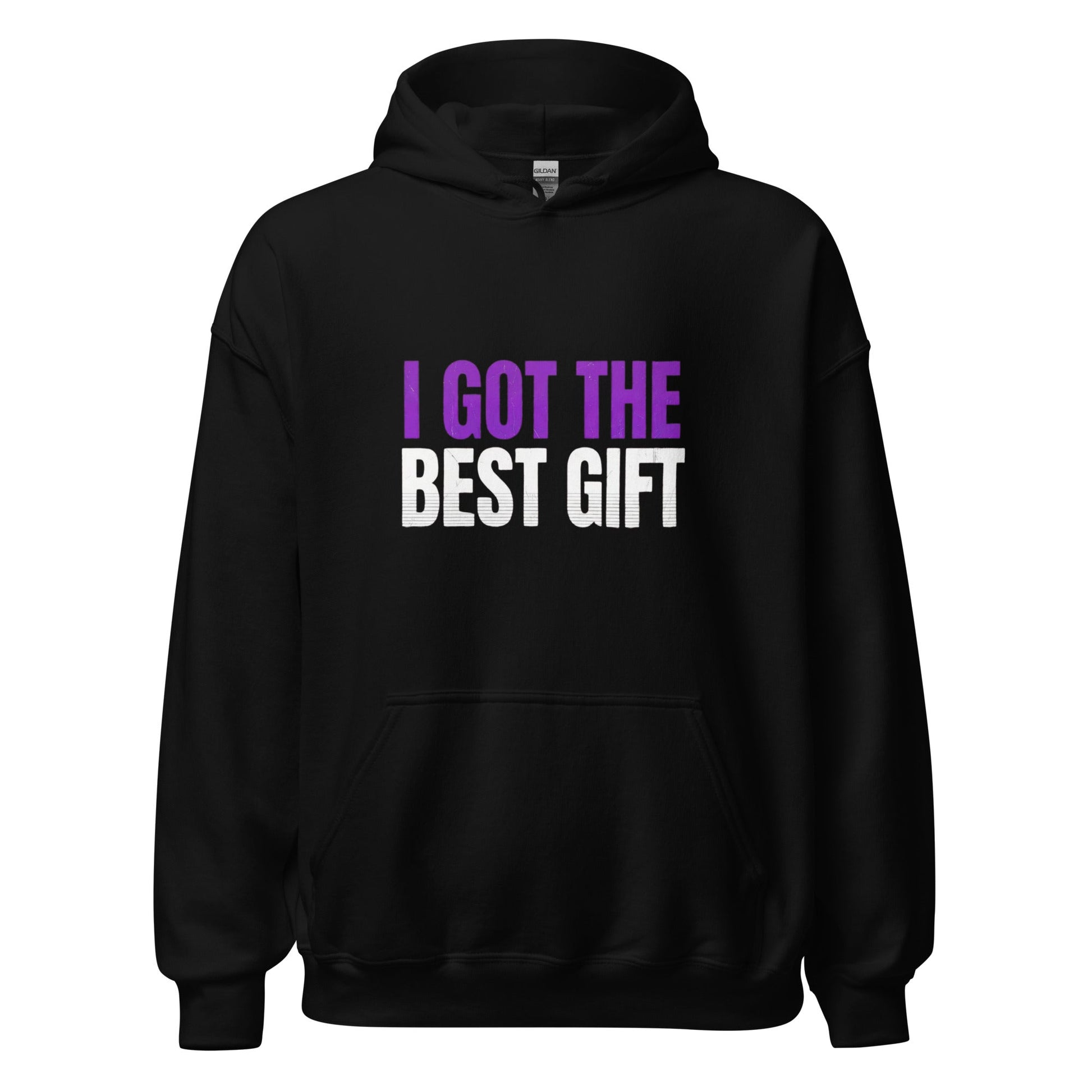 I GOT THE BEST GIFT — Unisex Classic Hoodie (Black) - Truth Forge Apparel