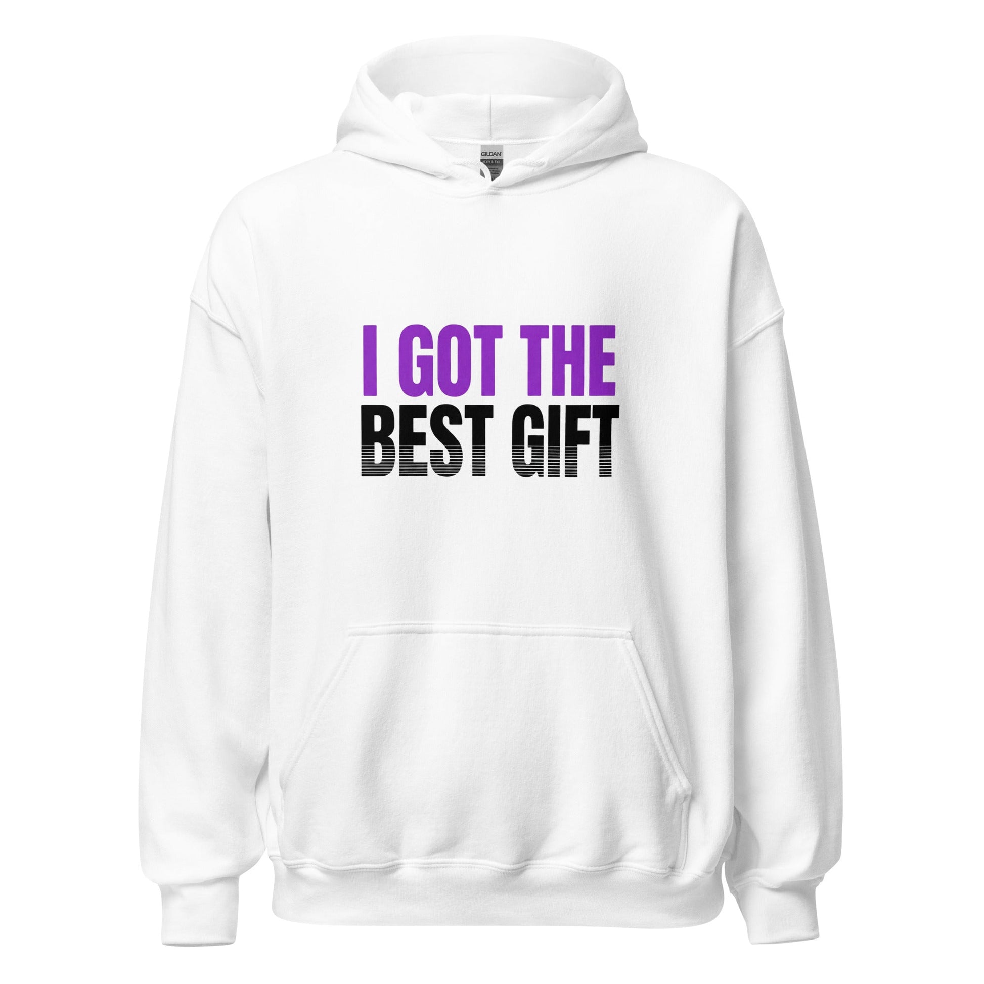 I GOT THE BEST GIFT — Unisex Classic Hoodie (White) - Truth Forge Apparel