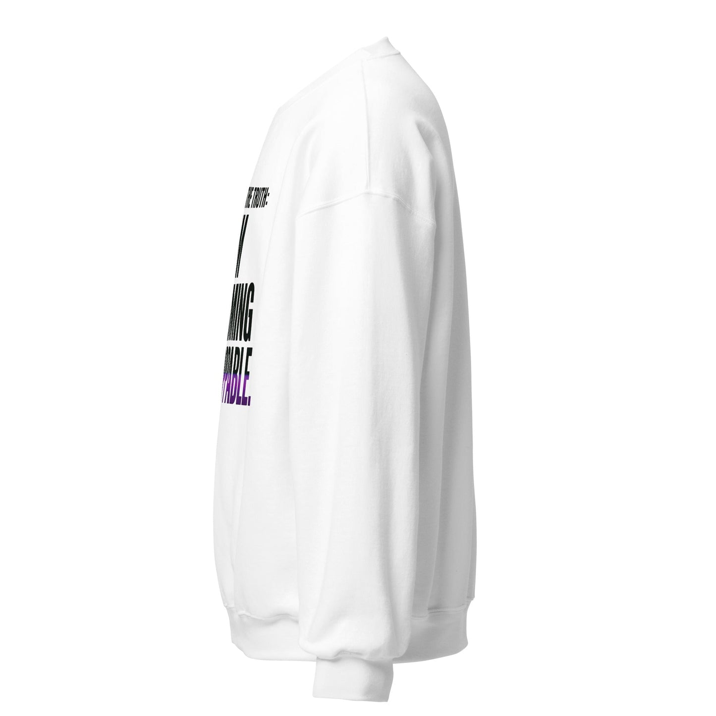 I’m Becoming Unstoppable — Unisex Classic Sweatshirt (White) - Truth Forge Apparel