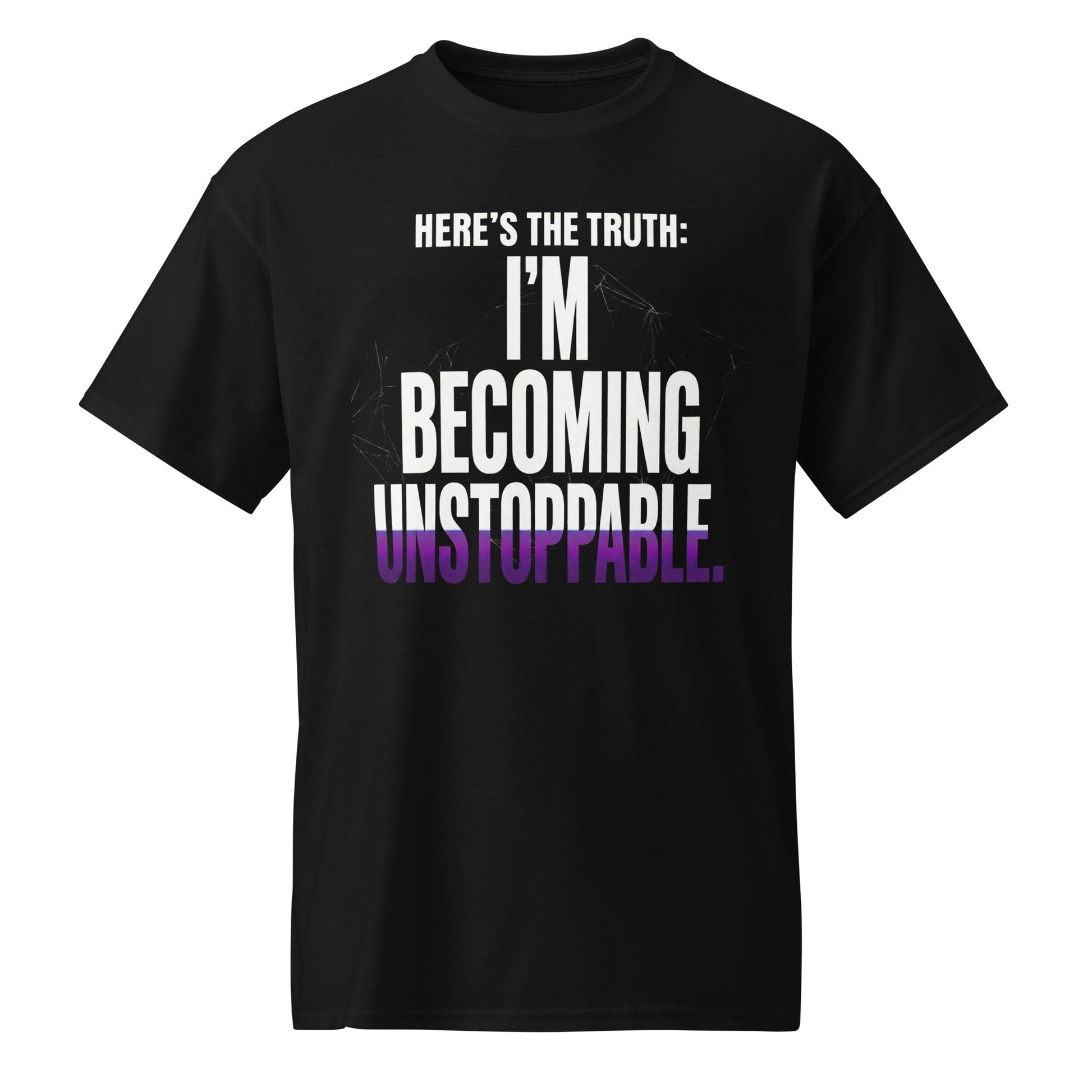I’m Becoming Unstoppable — Unisex Classic T-Shirt (Black) - Truth Forge Apparel
