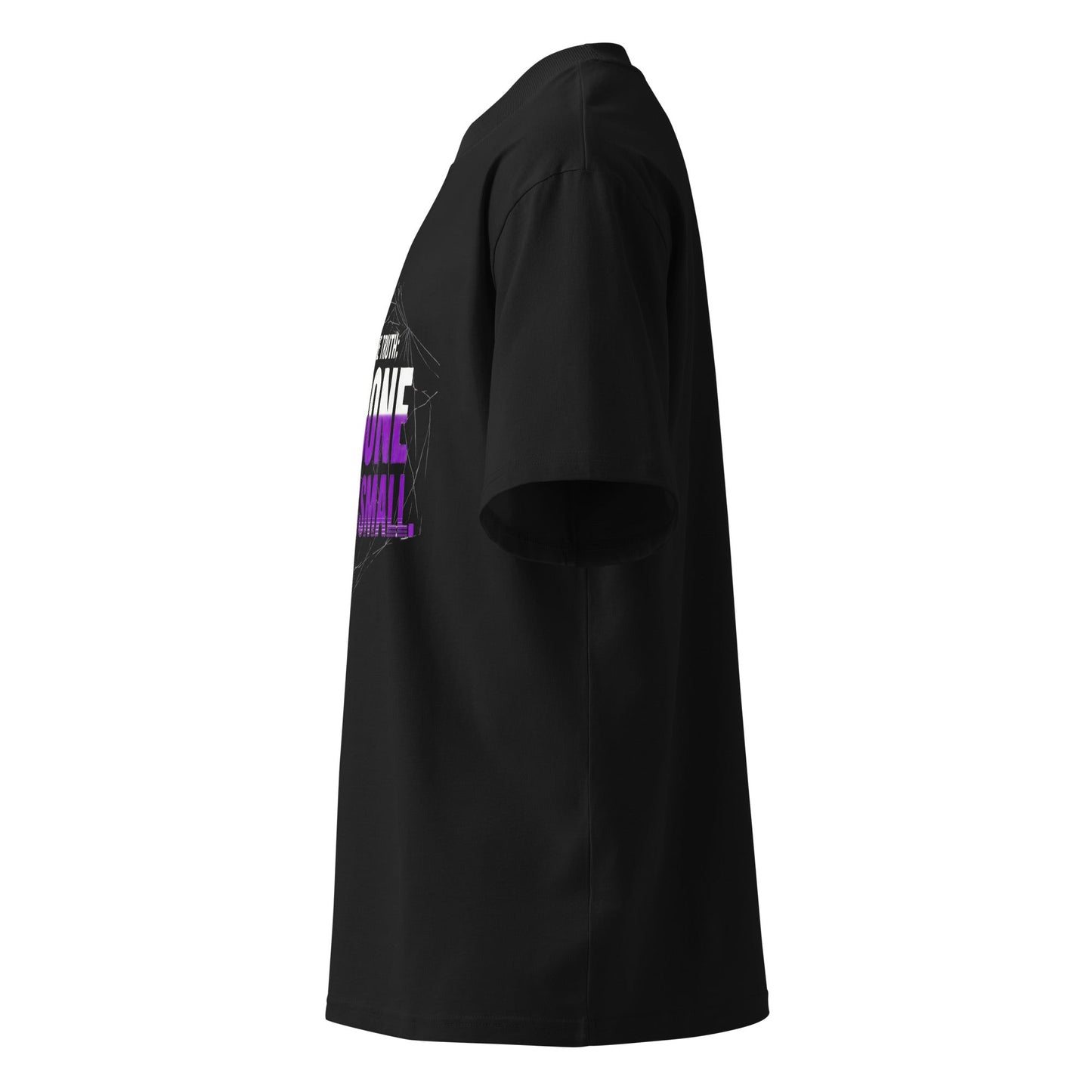 I’m Done Playing Small — Unisex Oversized T-Shirt (Black) - Truth Forge Apparel