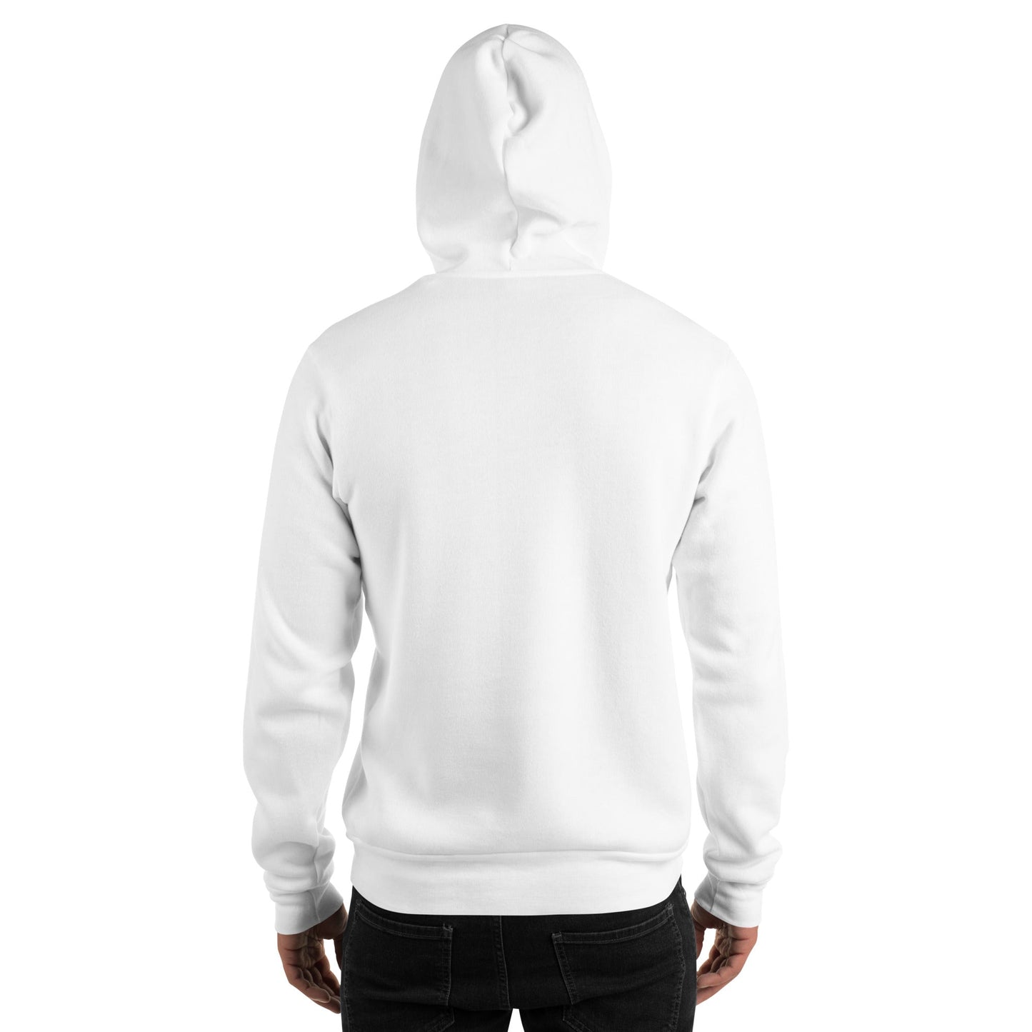 No One Is Coming to Save You — Unisex Classic Hoodie (White) - Truth Forge Apparel