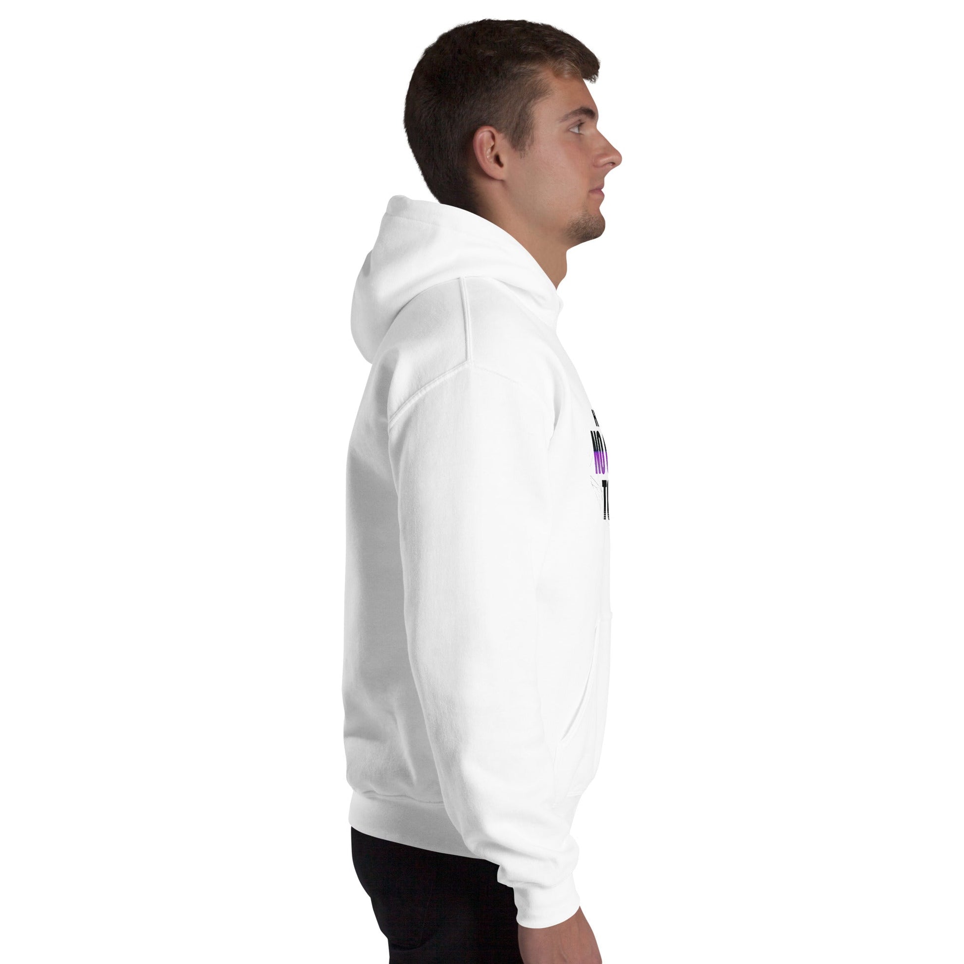 No One Is Coming to Save You — Unisex Classic Hoodie (White) - Truth Forge Apparel