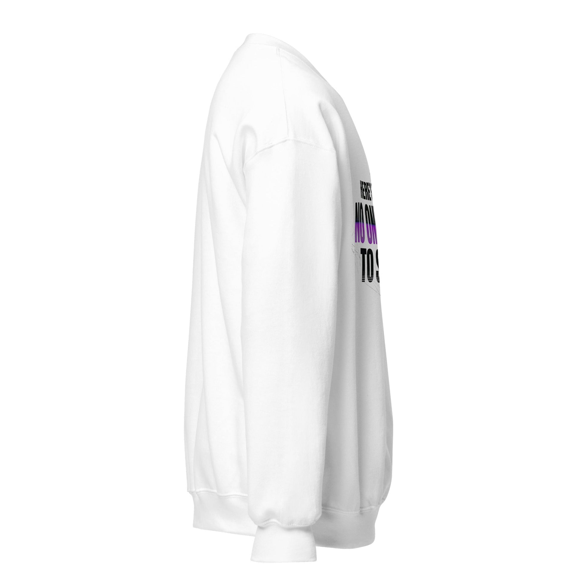 No One Is Coming to Save You — Unisex Classic Sweatshirt (White) - Truth Forge Apparel