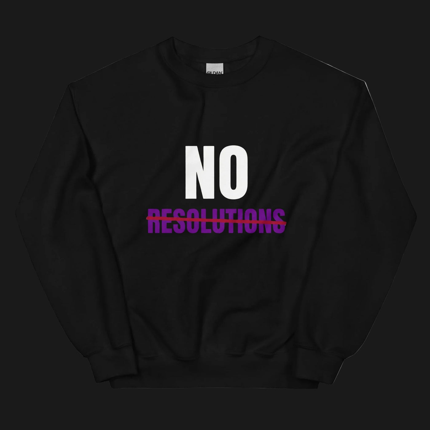 No Resolutions – Classic Sweatshirt