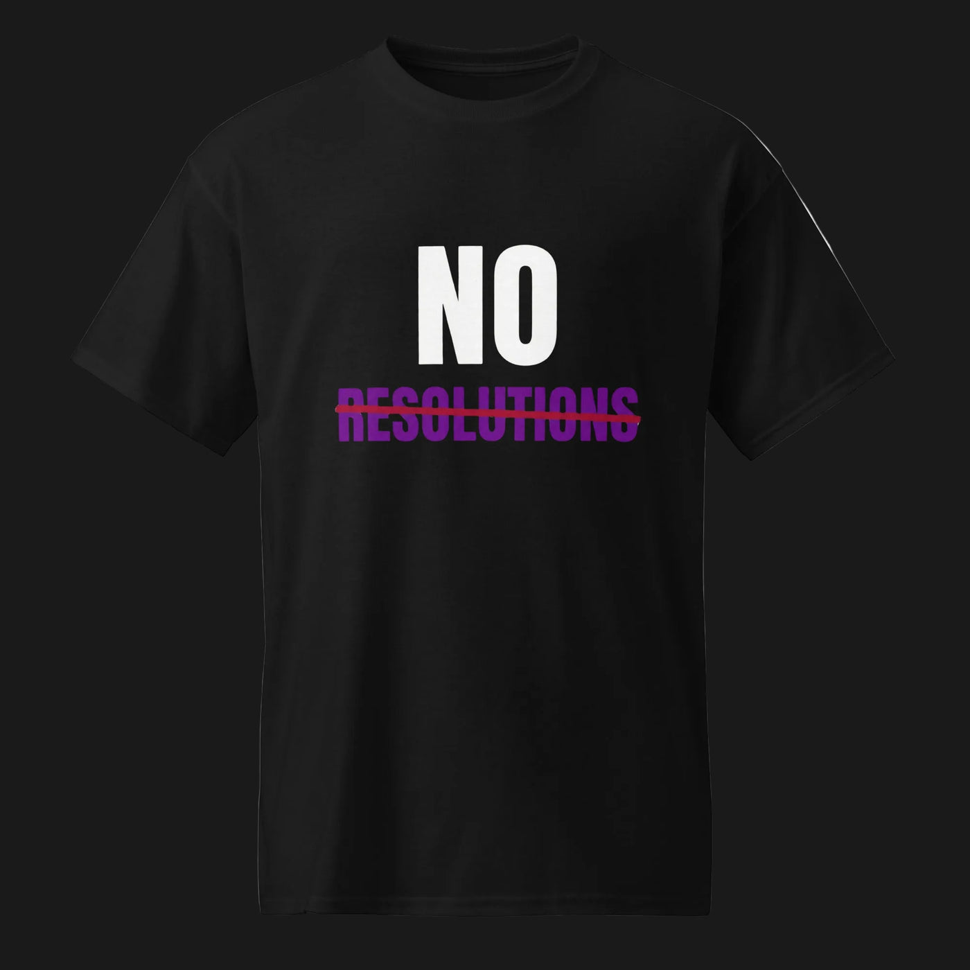 No Resolutions – Classic T-Shirt