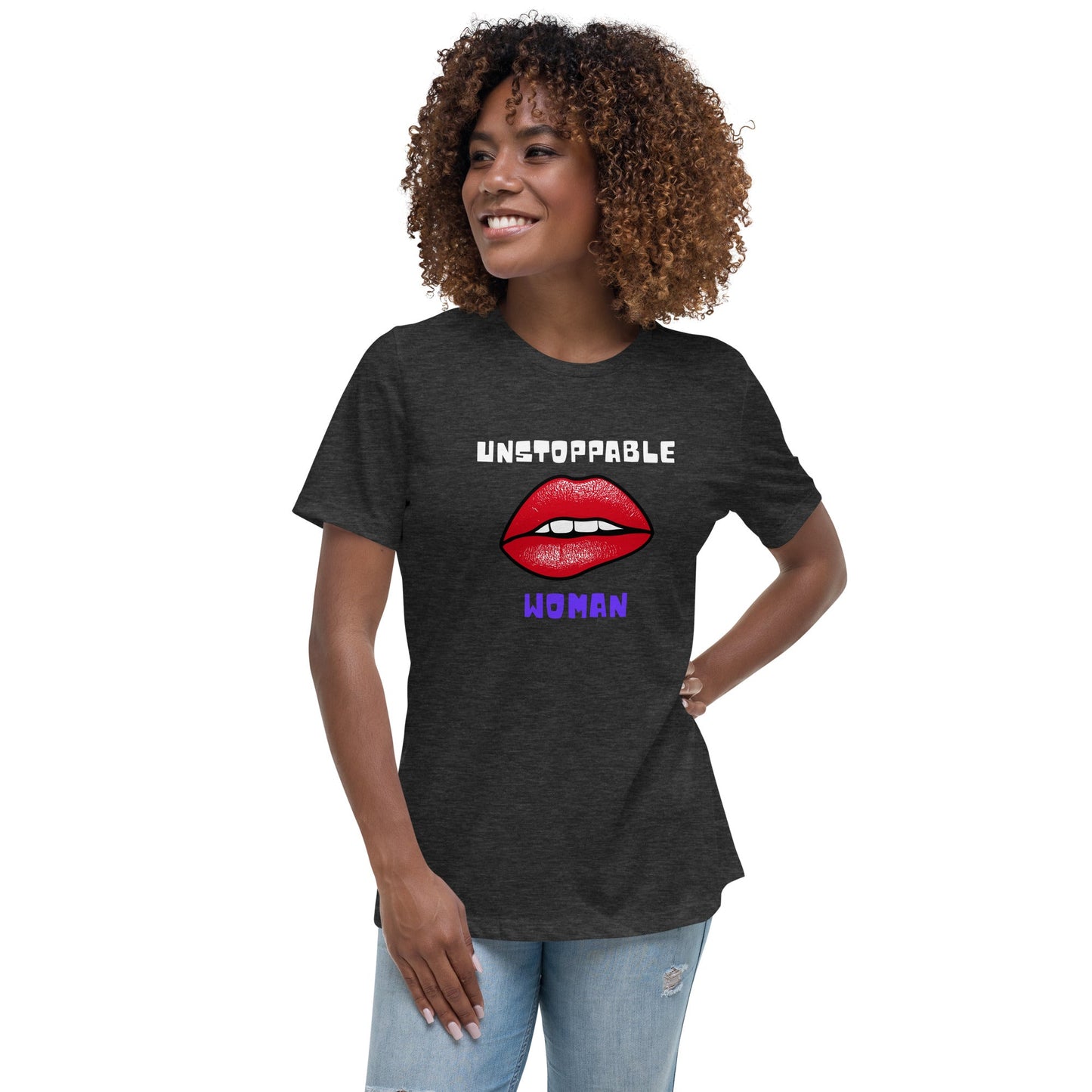 UNSTOPPABLE WOMAN — Women’s Relaxed Fit Tee | Mindset Apparel - Truth Forge Apparel