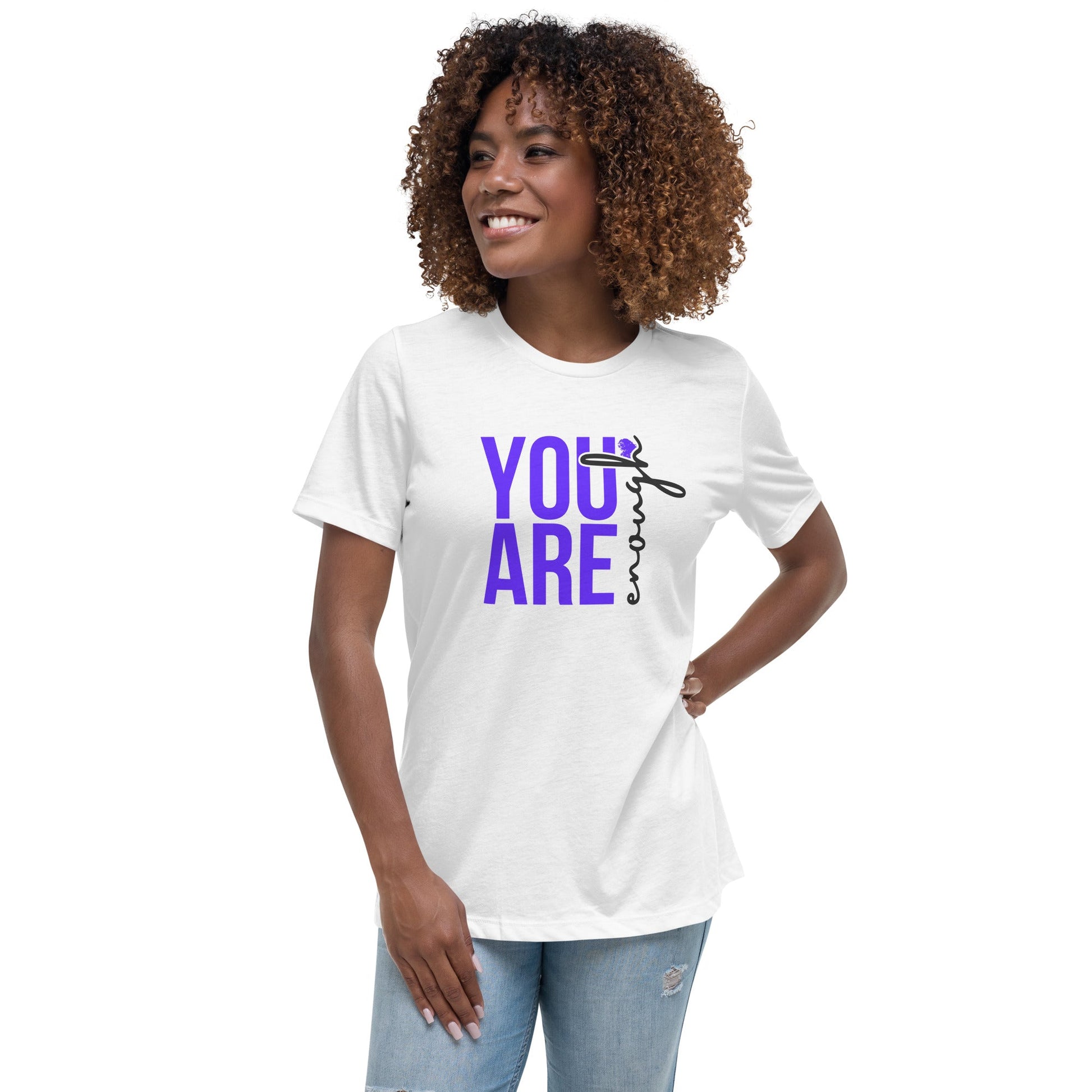YOU ARE ENOUGH — Women’s Relaxed Fit Tee | Mindset Apparel - Truth Forge Apparel