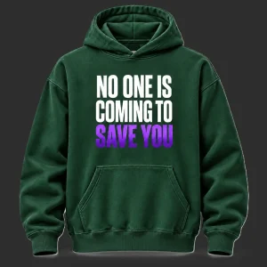 No One Is Coming to Save You Hoodie